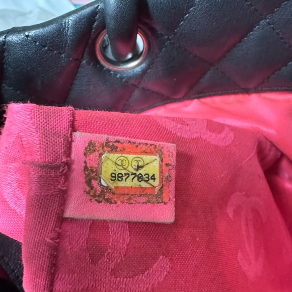 Chanel Ligne Cambon Lambskin Quilted Bag Black - Picture 12 of 14